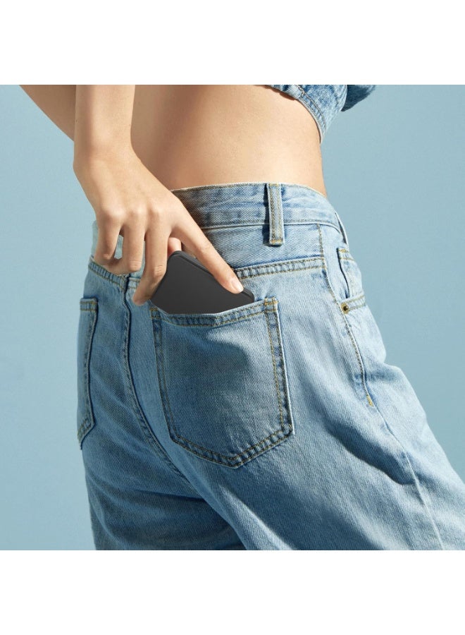 general 2025 Pocket Mirror, Rechargeable Dimmable 3 Color Lighting 1X/3X LED Compact Travel Makeup Mirror for Purse, Portable, Folding, Handheld, Small Lighted Mirror for Women Gift, Black - Image 4